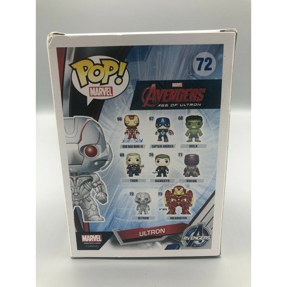 Funko POP Marvel Avengers‎ Ultron Bobble Head Figure #72  New - Picture 3 of 5